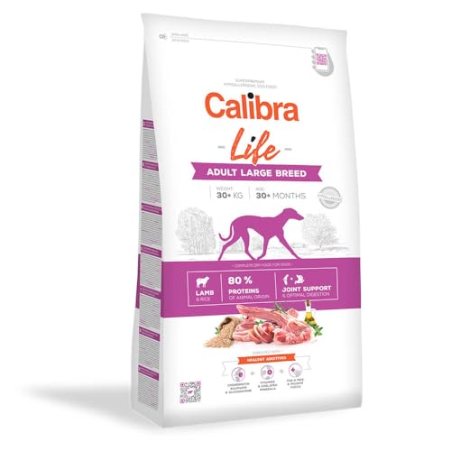 Calibra Dog Life Erwachsene große Rasse – Lammfleisch, 2,5 kg von CALIBRA