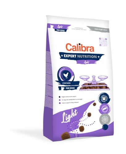 Hunde-Trockenfutter mit Huhn Calibra Dog Expert Nutrition Light 2kg von CALIBRA