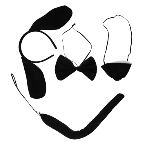CALLARON Hund Ohr Haarreif Niedliches Welpen Design mit Schleife und Falscher Nase Leichtes Tierkostüm Zubehör für Fasching Halloween Geburtstagsfeier und Cosplay CALLARON Hund Ohr Haarreif Niedliches Welpen Design mit Schleife und Falscher Nase Leichtes Tierkostüm Zubehör für Fasching Halloween Geburtstagsfeier und Cosplay von CALLARON