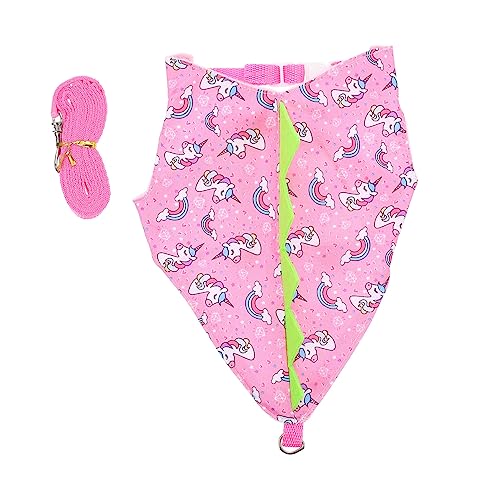 CALLARON Niedliches Kleines Kaninchen kostüm mit Brustgurt und Leine Atmungsaktive Bequeme Hasenbekleidung für Haustiere für Alltag und Themenpartys von CALLARON