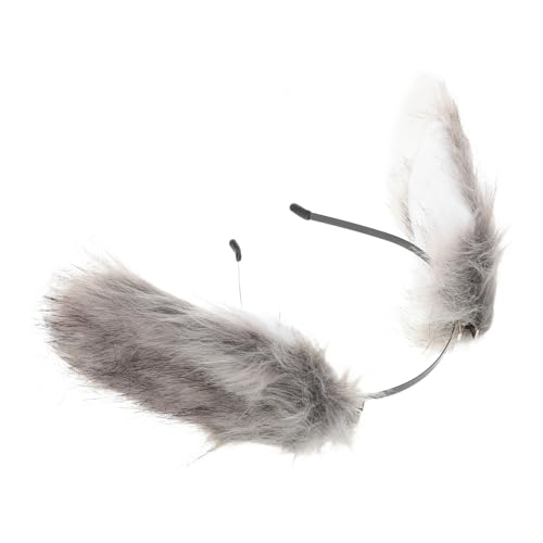 CALLARON Welpen Stirnband Halloween-Ohren Für Frauen Halloween-tierohren Süßes Stirnband Tierohren-stirnbänder Für Frauen Pelziges Stirnband Hundeohren Stirnband Damen Plüsch Dark Grey CALLARON Welpen Stirnband Halloween-Ohren Für Frauen Halloween-tierohren Süßes Stirnband Tierohren-stirnbänder Für Frauen Pelziges Stirnband Hundeohren Stirnband Damen Plüsch Dark Grey von CALLARON