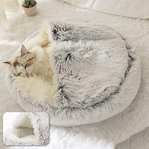 Anti-Stress-Korb, extra weich, Katzenbett, beruhigend, Hundebett, Sofa, XL, bequem, waschbar, Haus für Kissen, Katzen, rutschfest von CALLOVE