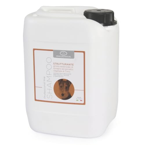 CAMON | Aufbau-Shampoo 5 l mit Wacholderöl und Thymian-Extrakten, für Hunde, geeignet für Kurze und Lange Haare von CAMON