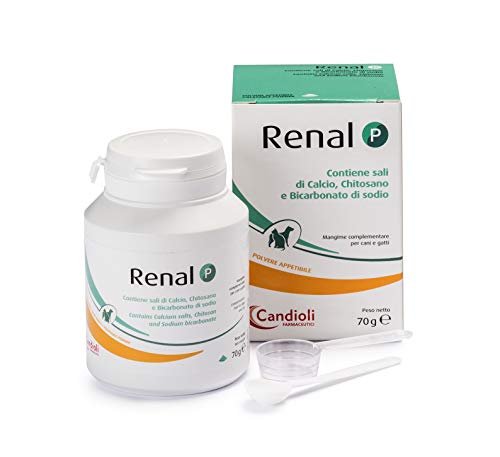 Renal P Beikost für Hunde und Katzen Nahrungsergänzung Verwendung Vet 70g Renal P Beikost für Hunde und Katzen Nahrungsergänzung Verwendung Vet 70g von Candioli