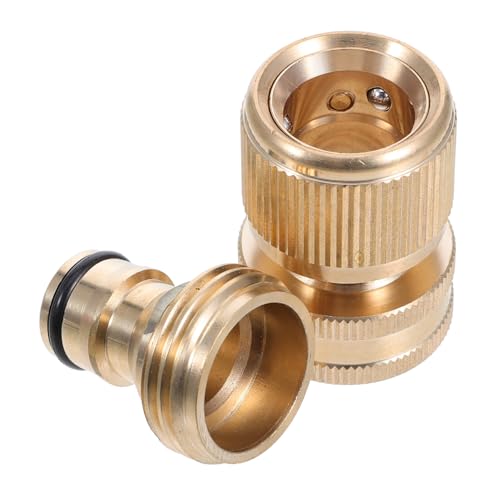 CANIGHT Effiziente Schnellkupplungen Für Gartenschläuche Messing 3/4 Zoll Schnellverschlussadapter Für Einfache Schlauchtrommelverbindungen CANIGHT Effiziente Schnellkupplungen Für Gartenschläuche Messing 3/4 Zoll Schnellverschlussadapter Für Einfache Schlauchtrommelverbindungen von CANIGHT