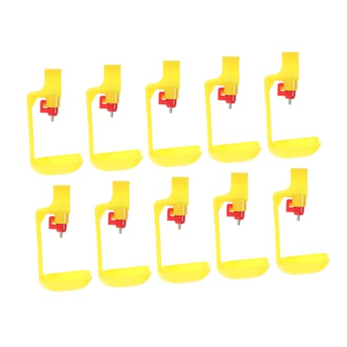 CANIGHT 10 Stück Hühnertränke Automatische Wasserspender für Geflügel Einfache Installation Praktische Wassertrinker für Hühner und Vögel für Hühnerställe und Geflügelfarmen CANIGHT 10 Stück Hühnertränke Automatische Wasserspender für Geflügel Einfache Installation Praktische Wassertrinker für Hühner und Vögel für Hühnerställe und Geflügelfarmen von CANIGHT