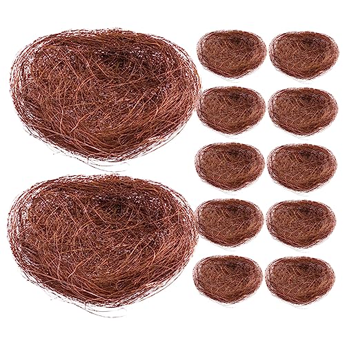 CANIGHT 12-teilige Vogelnest-Dekoration Vogelkäfig-Nest-Ornament Dekorative Requisiten Für Zuhause Party Garten CANIGHT 12-teilige Vogelnest-Dekoration Vogelkäfig-Nest-Ornament Dekorative Requisiten Für Zuhause Party Garten von CANIGHT