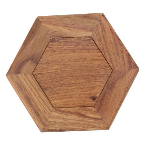 CANIGHT 1pc Hölzerne Blumenpothalter Holzausstellungsständer Kristallkugel Basis Für Zuhause von CANIGHT