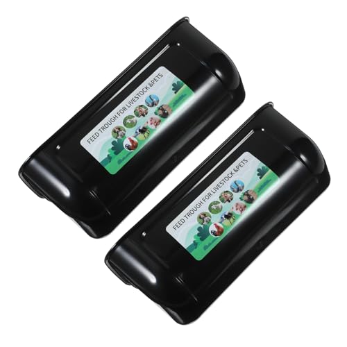 CANIGHT 2 Stück Automatischer Futterspender für Hühner und Geflügel Große Kapazität Hängend Robustem Material für Küken und Andere Nutztiere Praktisch Bedienen von CANIGHT
