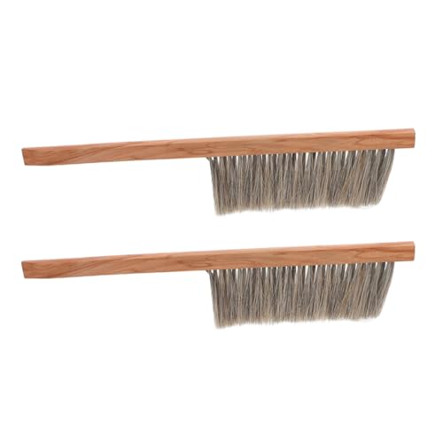 CANIGHT 2 Stück Bienenbürste Zum Fegen Von Bienen, Reinigungsbürste, Bienenzucht Holzbürste, Reinigungsbürste, Holz Bienenstockbürste, Bienenzuchtausrüstung, Bienenstock CANIGHT 2 Stück Bienenbürste Zum Fegen Von Bienen, Reinigungsbürste, Bienenzucht Holzbürste, Reinigungsbürste, Holz Bienenstockbürste, Bienenzuchtausrüstung, Bienenstock von CANIGHT