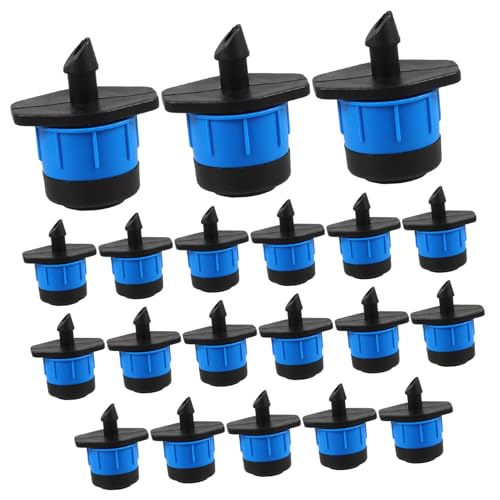 CANIGHT 20 Stück Tropfbewässerungsdüsen, Tropfbewässerungsteile, Balkon Tropfbewässerungsstrahler, Außentropfer, Wasserstabilisator, Gartentropfdüsen, Wasserstrahler, Gartenbedarf von CANIGHT