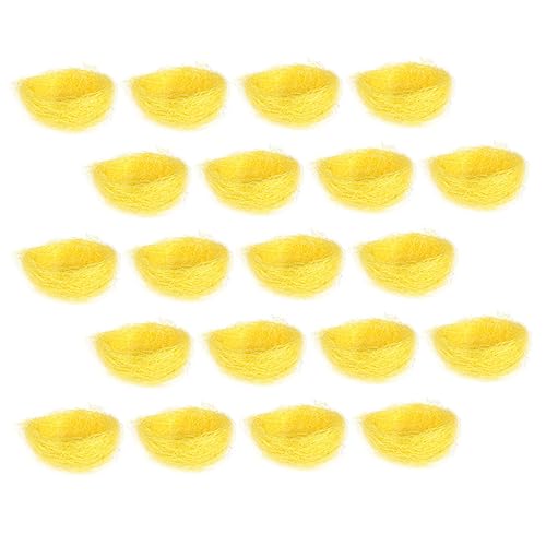 CANIGHT 20st Simuliertes Vogelnest Vogelnester Simulieren Bester Ostervogel Frühlingsdeko Für Zu Hause Geflochtene Vogelnester Vogel Zum Basteln Ostervögel Mini-vogelhaus -Seide Yellow CANIGHT 20st Simuliertes Vogelnest Vogelnester Simulieren Bester Ostervogel Frühlingsdeko Für Zu Hause Geflochtene Vogelnester Vogel Zum Basteln Ostervögel Mini-vogelhaus -Seide Yellow von CANIGHT