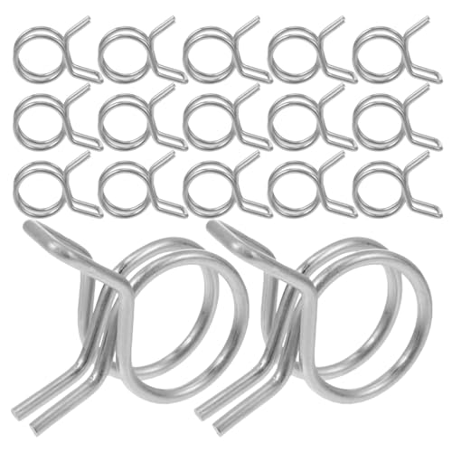 CANIGHT 50stücke Edelstahl Schlauchklemmen Flexibel Einstellbare Wasser Und Benzinschlauch-Clips Mit Innendurchmesser Für Motorräder Und Reparaturen CANIGHT 50stücke Edelstahl Schlauchklemmen Flexibel Einstellbare Wasser Und Benzinschlauch-Clips Mit Innendurchmesser Für Motorräder Und Reparaturen von CANIGHT