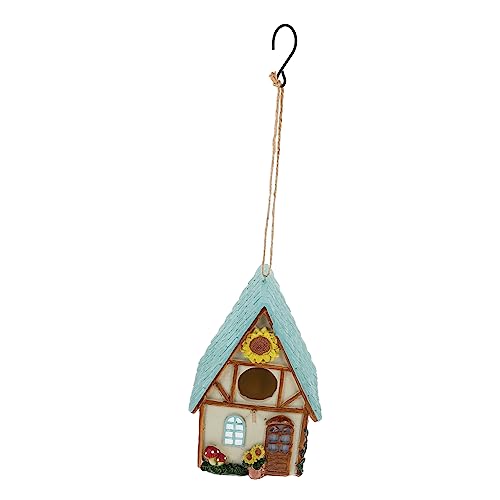 CANIGHT Dekoratives Vogelhaus Zur Wandmontage Modernes Design Für Garten Und Balkon Ideal Als Futterhäuschen Für Vögel Schlafendes Nest Für Heimische Wildvögel Wetterfest Und von CANIGHT