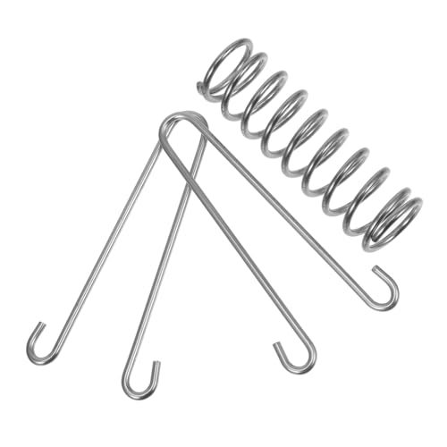 CANIGHT Edelstahl-hundekettenfeder Stoßdämpfende Feder Für Hundeleine Robuste Leinenfeder Zugkraftfeder von CANIGHT