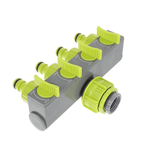 CANIGHT Gartenschlauch Splitter Hochwertiger Wasserverteiler für Gartenbewässerung Individuell Einstellbare Kompatibel mit Standard Schläuchen für Garten CANIGHT Gartenschlauch Splitter Hochwertiger Wasserverteiler für Gartenbewässerung Individuell Einstellbare Kompatibel mit Standard Schläuchen für Garten von CANIGHT