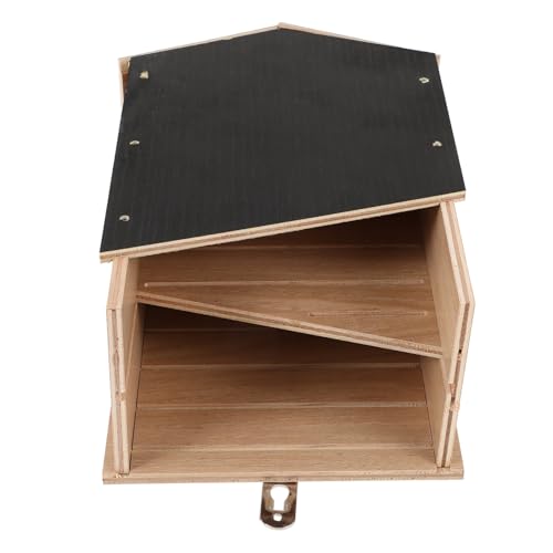 CANIGHT Fledermauskasten Aus Holz Fledermausunterkunft Für Garten Und Hof Einfach Zu Montieren Und Platzsparend von CANIGHT