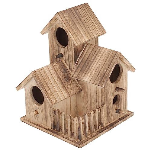 CANIGHT Sittichnesthaus Holz Vogelnest Holznesthütte Nymphensittichnesthütte Sittichbedarf Holzvogelnest Vogelfutter Vogelzubehör Sittichbedarf CANIGHT Sittichnesthaus Holz Vogelnest Holznesthütte Nymphensittichnesthütte Sittichbedarf Holzvogelnest Vogelfutter Vogelzubehör Sittichbedarf von CANIGHT