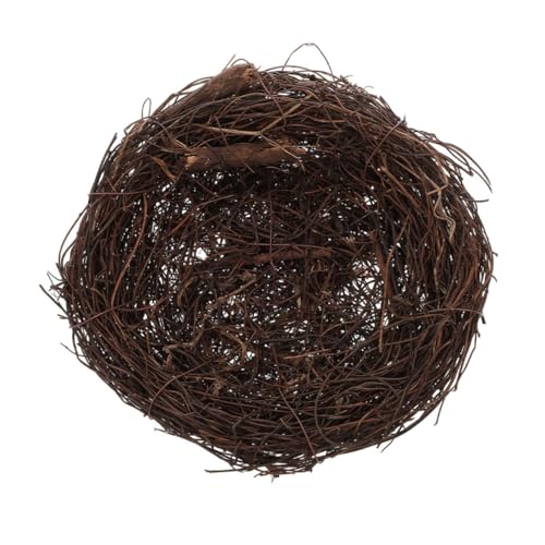 CANIGHT Garten-vogelhaus-Ornament Vogelnest-Ornament-Dekoration Rattan-Nest-Requisite Dekoratives Vogelnest Für Draußen Zum Aufhängen Gewebt CANIGHT Garten-vogelhaus-Ornament Vogelnest-Ornament-Dekoration Rattan-Nest-Requisite Dekoratives Vogelnest Für Draußen Zum Aufhängen Gewebt von CANIGHT
