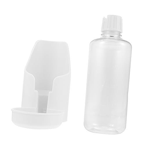 CANIGHT Wasserspender Für Vogelkäfige Futterspender Für Papageien Und Wellensittiche Automatische Trinkflasche Mit Sauberem Wasser Für Kleintiere von CANIGHT