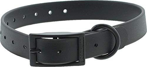 Halskette PVC CTECH Hunde Halsband 2,5 x 0.40 x 60 cm – Doppelschnalle – Schwarz CY0950 Halskette PVC CTECH Hunde Halsband 2,5 x 0.40 x 60 cm – Doppelschnalle – Schwarz CY0950 von CANIHUNT