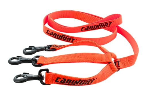 Hunter First Leine, 150 cm, Orange von CANIHUNT