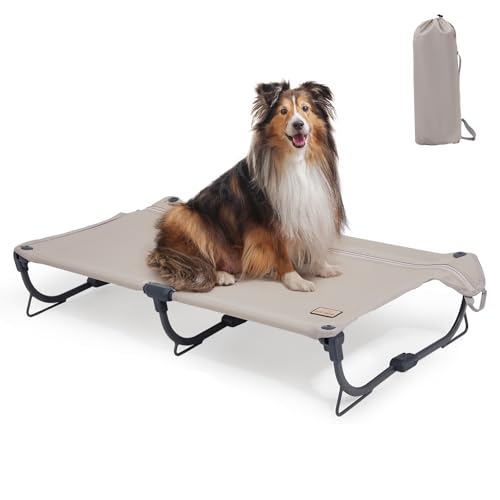 CANINE CANYON Daisy Cot, mittelgroßes, faltbares erhöhtes Hundebett, tragbar, erhöhtes Hundebett, für den Außenbereich, kühlend, kaufest, wasserdicht, strapazierfähig bis zu 72,6 kg, für CANINE CANYON Daisy Cot, mittelgroßes, faltbares erhöhtes Hundebett, tragbar, erhöhtes Hundebett, für den Außenbereich, kühlend, kaufest, wasserdicht, strapazierfähig bis zu 72,6 kg, für von CANINE CANYON