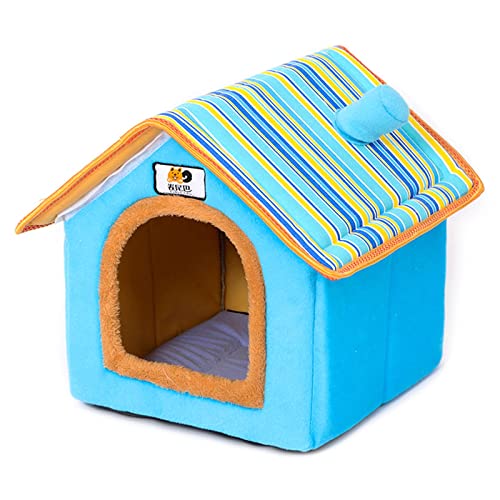 CANNXI Katzenbett, Höhle, Bett für den Innenbereich, warmes Bett, waschbar, Welpenzelt, Kätzchenhöhle, abnehmbares Kissen, 2 Farben CANNXI Katzenbett, Höhle, Bett für den Innenbereich, warmes Bett, waschbar, Welpenzelt, Kätzchenhöhle, abnehmbares Kissen, 2 Farben von CANNXI