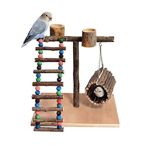 CANNXI Vogelspielzeug, Aktivitäts-/Papageien- oder Spielständer, Haustier-Trainingsleiter, Kletterleiter, Ird Xercise, Fitness-Halter, Eeder oder Wohnzimmer CANNXI Vogelspielzeug, Aktivitäts-/Papageien- oder Spielständer, Haustier-Trainingsleiter, Kletterleiter, Ird Xercise, Fitness-Halter, Eeder oder Wohnzimmer von CANNXI