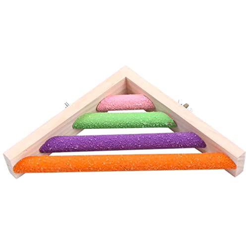 CANNXI Vogelspielzeug, Eckständer aus Naturholz, einfach zu installieren, für Käfige, Papageien, Sittiche, Hamster, Übung CANNXI Vogelspielzeug, Eckständer aus Naturholz, einfach zu installieren, für Käfige, Papageien, Sittiche, Hamster, Übung von CANNXI
