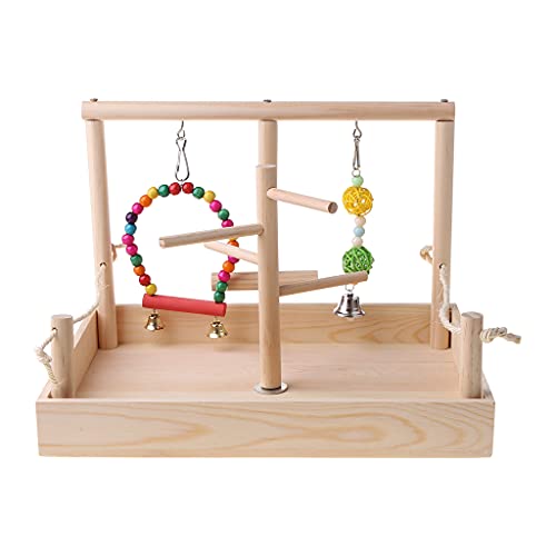 CANNXI Vogelspielzeug, Vogelsitzstange, Ständer, Hängematte, Leiter, Nest zum Kuscheln zum Schlafen für Spielkäfig für Sittiche zum Spielen CANNXI Vogelspielzeug, Vogelsitzstange, Ständer, Hängematte, Leiter, Nest zum Kuscheln zum Schlafen für Spielkäfig für Sittiche zum Spielen von CANNXI