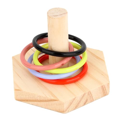 CANNXI Vogelspielzeug, stapelbares Spielzeug für den Schreibtisch, Sittich, Intelligenz-Trainingsspiel für Papageien, Schreibtisch, Ringwurf, Nymphensittiche CANNXI Vogelspielzeug, stapelbares Spielzeug für den Schreibtisch, Sittich, Intelligenz-Trainingsspiel für Papageien, Schreibtisch, Ringwurf, Nymphensittiche von CANNXI