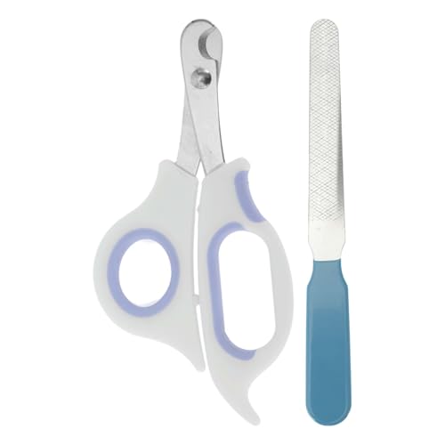 CAPASTEC 1 Set Krallenschere, Krallenschere Für Anfänger, Krallenschere, Mit Nagelfeile Liegt Gut In Der Hand, Katzenkrallenschere, Lila Weiß CAPASTEC 1 Set Krallenschere, Krallenschere Für Anfänger, Krallenschere, Mit Nagelfeile Liegt Gut In Der Hand, Katzenkrallenschere, Lila Weiß von CAPASTEC