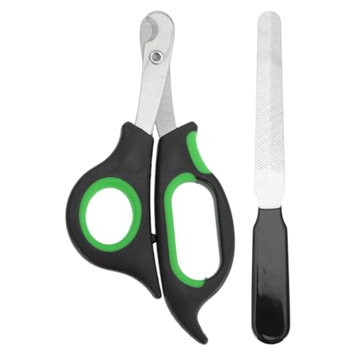 CAPASTEC 1 Set Krallenschere, Krallenschere für Anfänger, Krallenschere, mit Nagelfeile Liegt Gut in der Hand, Katzenkrallenschere, Schwarz Grün CAPASTEC 1 Set Krallenschere, Krallenschere für Anfänger, Krallenschere, mit Nagelfeile Liegt Gut in der Hand, Katzenkrallenschere, Schwarz Grün von CAPASTEC