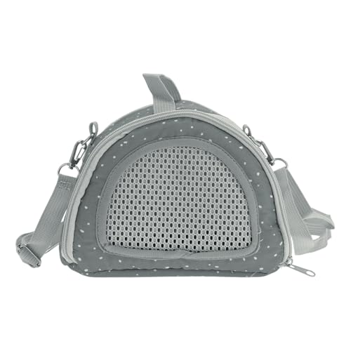 CAPASTEC 1 Set Meerschweinchen-Reiseträger, atmungsaktiver Papageienkäfig mit Schultergurt, Tragetasche für kleine Tiere für Hamster, Chinchilla, Kaninchen, Grau CAPASTEC 1 Set Meerschweinchen-Reiseträger, atmungsaktiver Papageienkäfig mit Schultergurt, Tragetasche für kleine Tiere für Hamster, Chinchilla, Kaninchen, Grau von CAPASTEC
