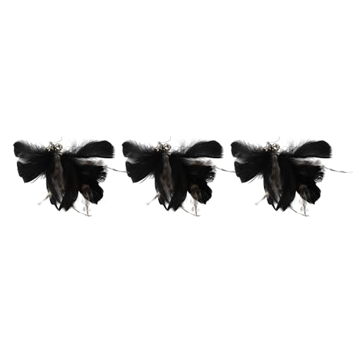 CAPASTEC 3 Stücke Katzenfeder-Spielzeug- Katzenstab Ersatzfeder, Schwarz CAPASTEC 3 Stücke Katzenfeder-Spielzeug- Katzenstab Ersatzfeder, Schwarz von CAPASTEC