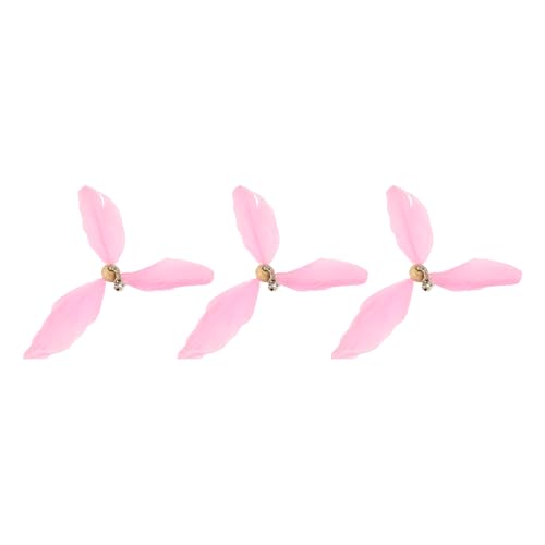 CAPASTEC 3 Stücke Katzenfeder-Spielzeug- Katzenstab Ersatzfedern, Pink CAPASTEC 3 Stücke Katzenfeder-Spielzeug- Katzenstab Ersatzfedern, Pink von CAPASTEC
