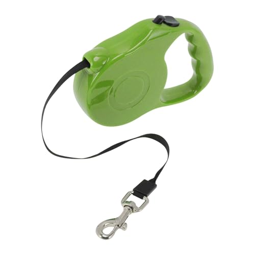 CAPASTEC Einfahrbare Hundeleine Ergonomischer Griff Uni-Farbe Für Haustiere Unter 10 Kg 3 Meter Grün CAPASTEC Einfahrbare Hundeleine Ergonomischer Griff Uni-Farbe Für Haustiere Unter 10 Kg 3 Meter Grün von CAPASTEC