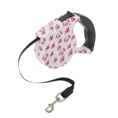 CAPASTEC Einziehbare Hundeleine Ergonomischer Griff Fußabdruck Für Haustiere Unter 40 Kg 5 Meter CAPASTEC Einziehbare Hundeleine Ergonomischer Griff Fußabdruck Für Haustiere Unter 40 Kg 5 Meter von CAPASTEC