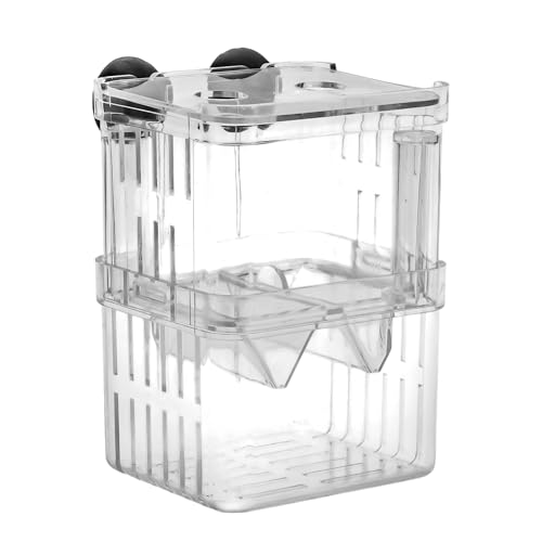 CAPASTEC Fish Breeder Box, einfach zu bedienende Züchter Tank Trennwand, Züchterbox für Fischtank, vielseitiges Züchtersystem, S, transparent, 1 Set CAPASTEC Fish Breeder Box, einfach zu bedienende Züchter Tank Trennwand, Züchterbox für Fischtank, vielseitiges Züchtersystem, S, transparent, 1 Set von CAPASTEC