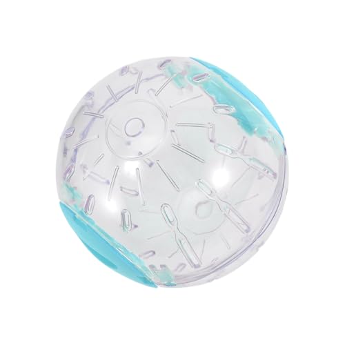 CAPASTEC Hamster Übungsball, 12cm Durchmesser Hamsterball, Hamsterball für Bewegungslauf, Transparenter Ball Hamsterzubehör, Blau von CAPASTEC