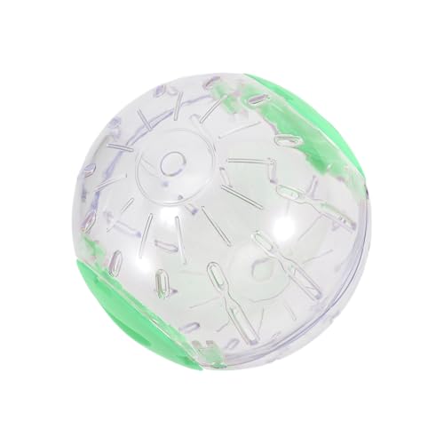 CAPASTEC Hamster Übungsball, 12cm Durchmesser Hamsterball, Hamsterball für Bewegungslauf, Transparenter Ball Hamsterzubehör, Grün CAPASTEC Hamster Übungsball, 12cm Durchmesser Hamsterball, Hamsterball für Bewegungslauf, Transparenter Ball Hamsterzubehör, Grün von CAPASTEC