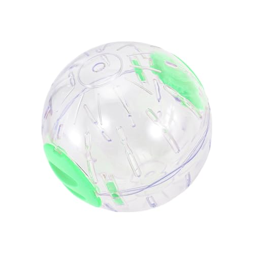 CAPASTEC Hamster Übungsball, 14cm Durchmesser Hamsterball, Hamsterball für Bewegungslauf, Transparenter Ball Hamsterzubehör, Grün CAPASTEC Hamster Übungsball, 14cm Durchmesser Hamsterball, Hamsterball für Bewegungslauf, Transparenter Ball Hamsterzubehör, Grün von CAPASTEC