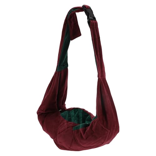 CAPASTEC Haustier-Tragetasche, Verstellbare Haustier-Tragetasche für den täglichen Spaziergang, Weinrot CAPASTEC Haustier-Tragetasche, Verstellbare Haustier-Tragetasche für den täglichen Spaziergang, Weinrot von CAPASTEC