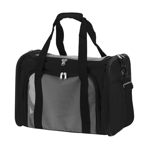 CAPASTEC Haustier-Tragetaschen, atmungsaktive Transportbox mit herausnehmbarer Matte, Schwarz CAPASTEC Haustier-Tragetaschen, atmungsaktive Transportbox mit herausnehmbarer Matte, Schwarz von CAPASTEC
