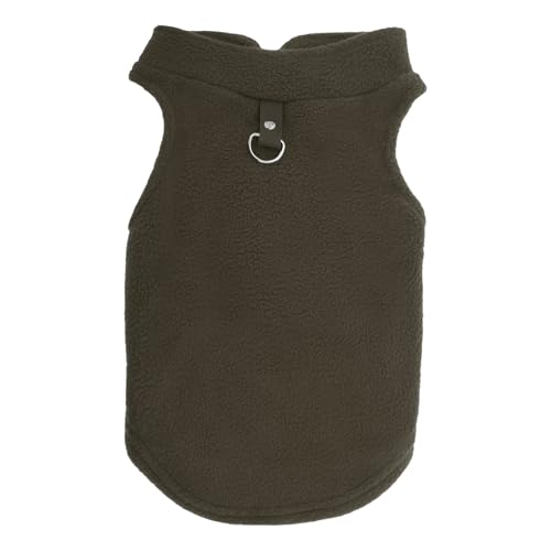 CAPASTEC Hund Katze Warme Weste, Packung mit 1 kleinen Hund Katze Pullovern Braun, M CAPASTEC Hund Katze Warme Weste, Packung mit 1 kleinen Hund Katze Pullovern Braun, M von CAPASTEC