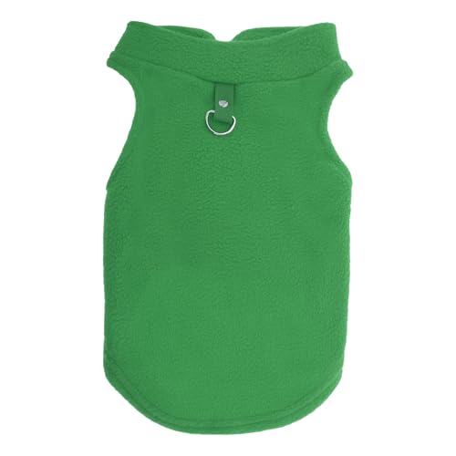 CAPASTEC Hund Katze Warme Weste, Packung mit 1 kleinen Hund Katze Pullovern Grün, XL CAPASTEC Hund Katze Warme Weste, Packung mit 1 kleinen Hund Katze Pullovern Grün, XL von CAPASTEC