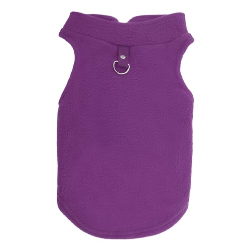 CAPASTEC Hund Katze Warme Weste, Packung mit 1 kleinen Hund Katze Pullovern Lila, m CAPASTEC Hund Katze Warme Weste, Packung mit 1 kleinen Hund Katze Pullovern Lila, m von CAPASTEC