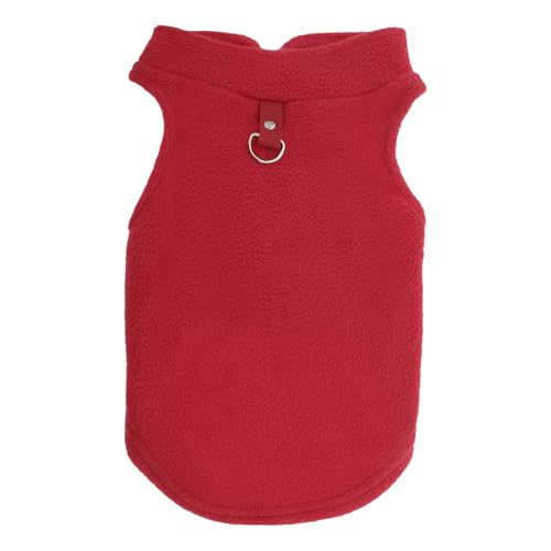 CAPASTEC Hund Katze Warme Weste, Packung mit 1 kleinen Hund Katze Pullovern Rot, M CAPASTEC Hund Katze Warme Weste, Packung mit 1 kleinen Hund Katze Pullovern Rot, M von CAPASTEC