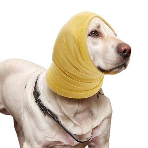 CAPASTEC Hunde Beruhigendes Stirnband, Hund Ohrschützer Lärmschutz, Hund Beruhigende Kapuze gegen Angst Warmhalten, Hund Ohrschutz für Pflege Baden, S, Gelb CAPASTEC Hunde Beruhigendes Stirnband, Hund Ohrschützer Lärmschutz, Hund Beruhigende Kapuze gegen Angst Warmhalten, Hund Ohrschutz für Pflege Baden, S, Gelb von CAPASTEC